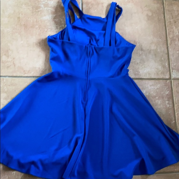 Blue cocktail dress - Picture 2 of 2